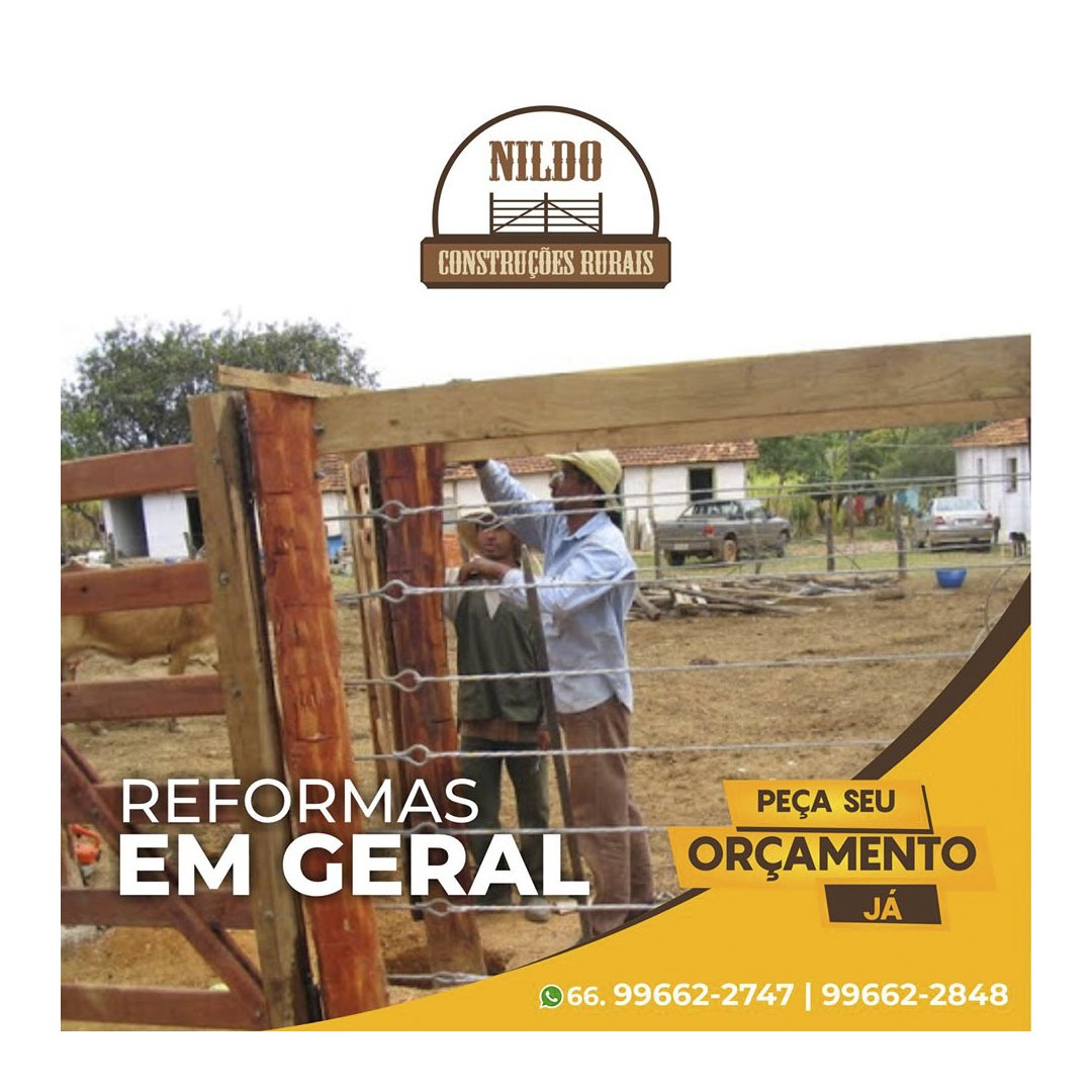 reforma para sitio ou fazenda em geral